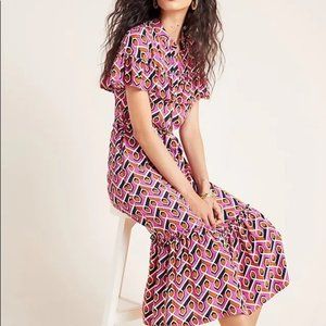 COREY LYNN CALTER RUFFLE DRESS - Anthropologie